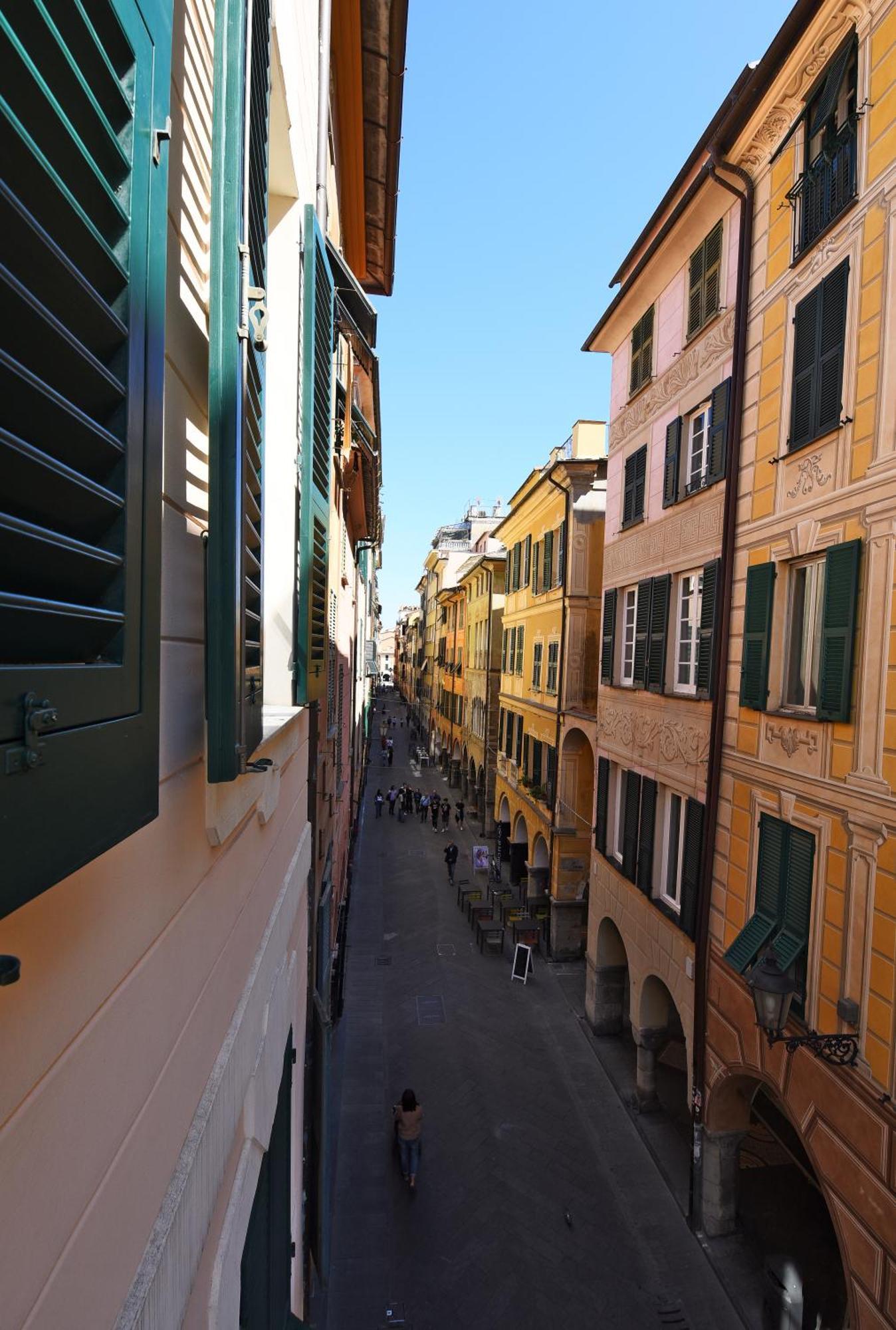 Le Stanze Sopra I Portici Apartment Chiavari Bagian luar foto